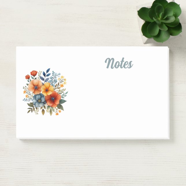 Post-it® Fleurs d'eau (Bureau)
