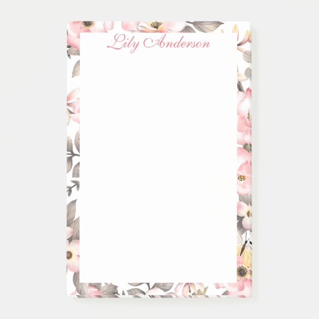 Post-it® Fleurs douces  (Devant)