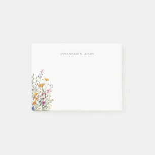 Post-it® Fleurs Élégantes Personnalisées