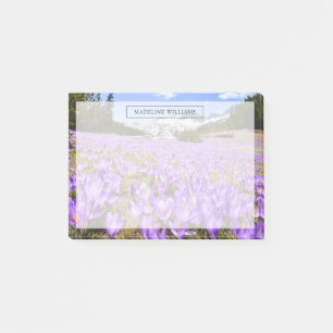 Post-it® Fleurs   Parc de montagne de Crocus Pirin Bulgarie
