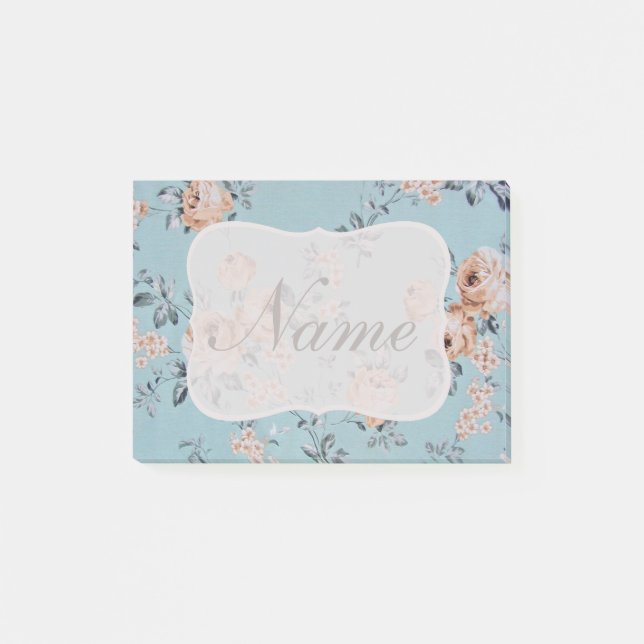 Post-it® Fleurs pleines d'adoration - le Courrier-it® note (Devant)