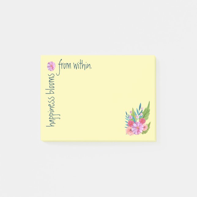 Post-it® Fleurs Printanières (Devant)