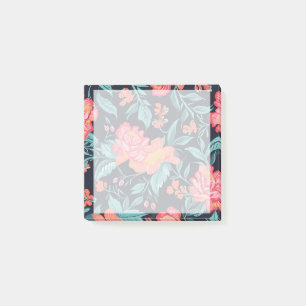Post-it® Fleurs roses et coraux