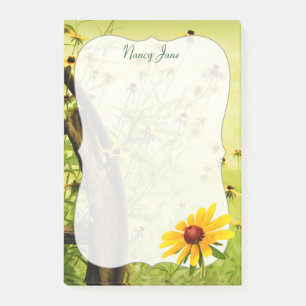Post-it® Fleurs sauvages - photographie florale Noir-eyed