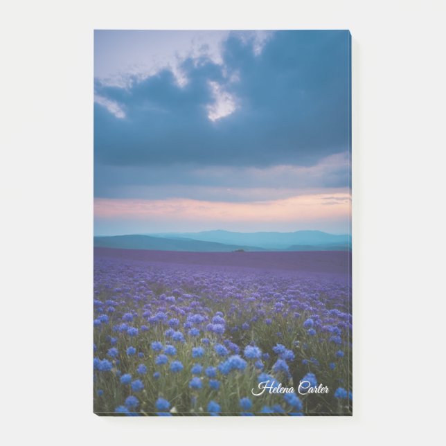 Post-it® Fleurs sauvages violets (Devant)