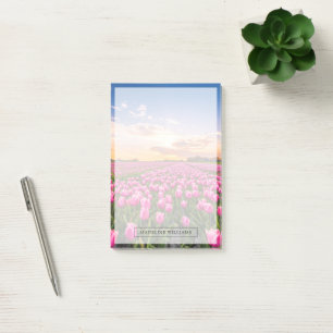 Post-it® Fleurs   Tulips Holland Sud, Pays-Bas