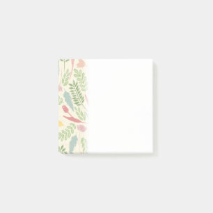 Post-it® Fleurs Vert Feuille Floral Garden Vibes de printem