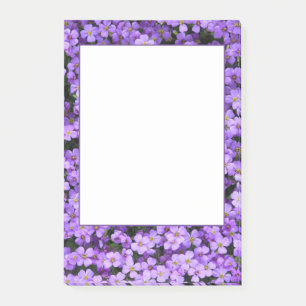 Post-it® Fleurs violettes - Beau Printemps pourpre