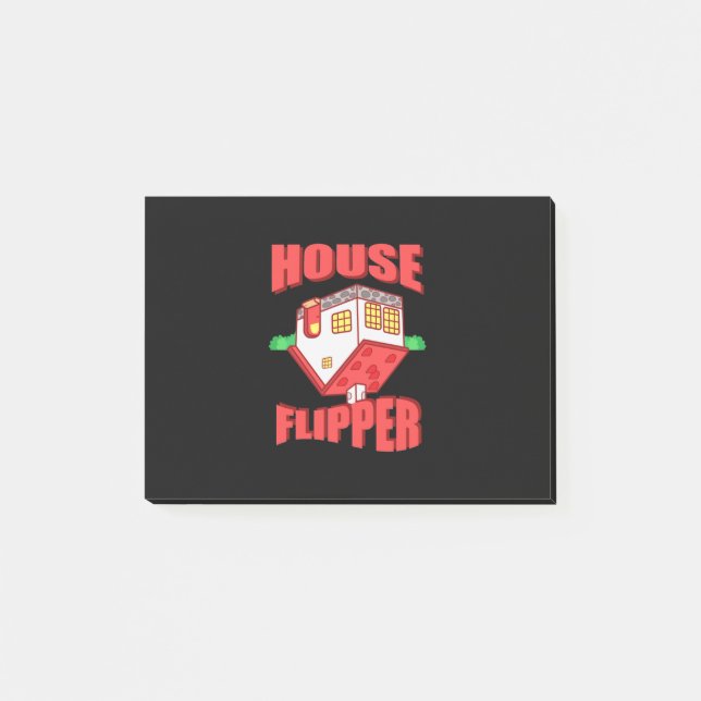 Post-it® Flipper de la maison de l'agent immobilier (Devant)