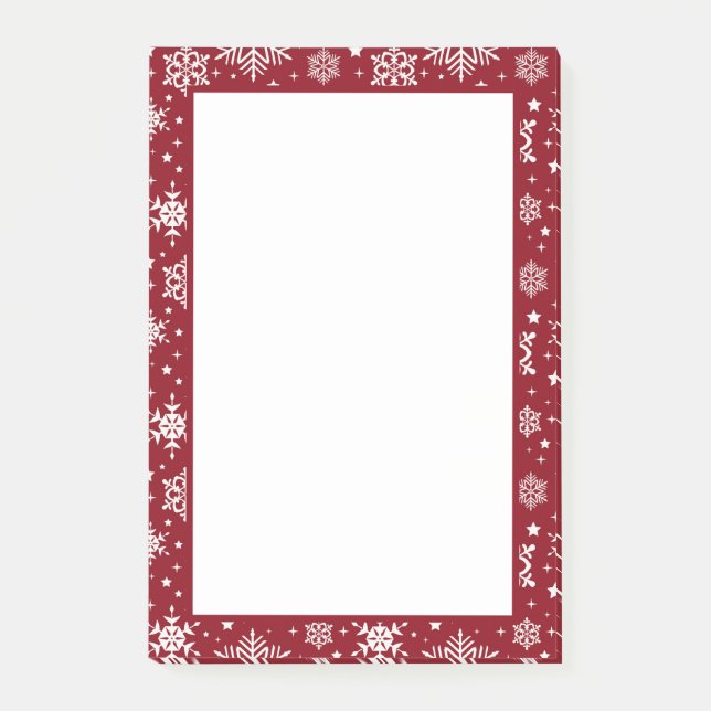Post-it® Flocon de neige (Devant)
