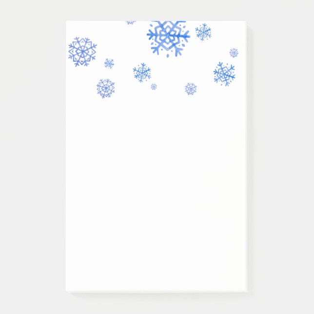 Post-it® Flocons de neige (Devant)