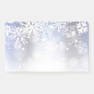 Post-it® Flocons de neige de Courrier--Note-Vacances