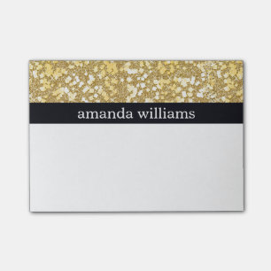 Post-it® Flocons élégants d'or