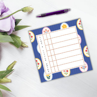Post-it® Floral Lined Frame – Blossom Time Sticky Notes