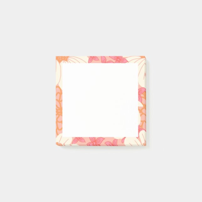 Post-It Floral Rose (Devant)