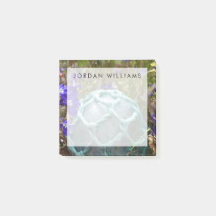 Post-it® Flotte De Pêche En Verre Et Fleurs