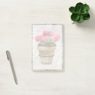 Post-it® Flowers Geranium en Flower en Pot