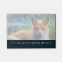 Fluffy Red Fox avec soumission d'amitié
