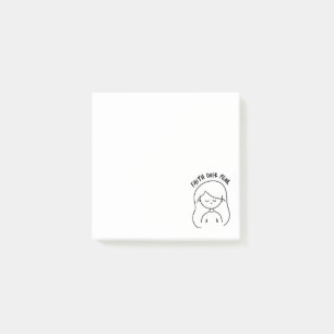 Post-it® Foi sur la peur - Rappel positif