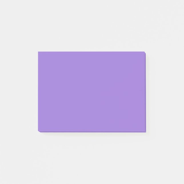 Post-it® Foncé Pastel Purple Meilleure couleur complète (Devant)