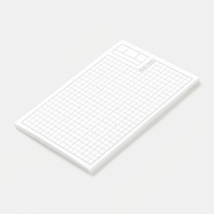 Post-it® Fonctionnel minimaliste quotidien Fauxbonichi Grid