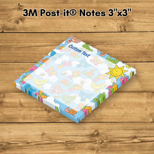 Post-it® Fond de bébés animaux