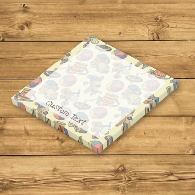 Post-it® Fond d'icônes de jouets (Créateur téléchargé)