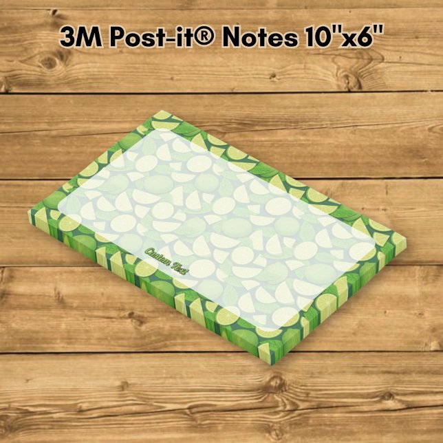 Post-it® Fond vert citron (Créateur téléchargé)