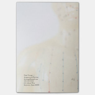 Post-it® Fondu de la poitrine d'acupuncture