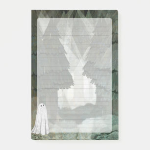 Post-it® Forêt de pins - Papier à lettres ligné fantôme