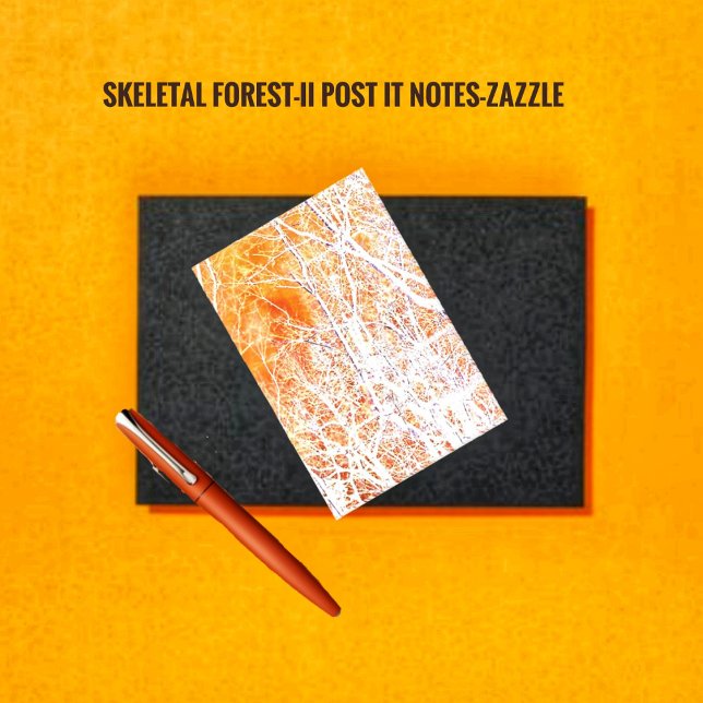 Post-it® Forêt squelettique II (Créateur téléchargé)