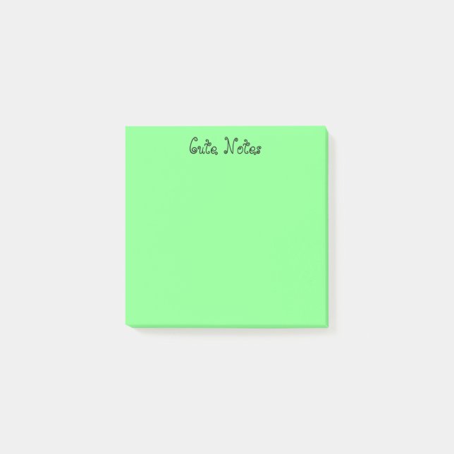 Post-it® Forêt verte de Pastel (Devant)
