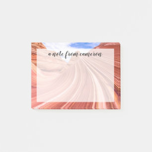 Post-it® Formation de Wave Sandstone Rock