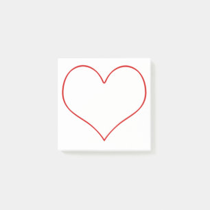 Post-it® Forme de coeur