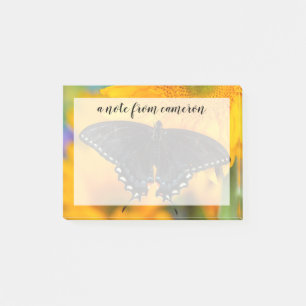 Post-it® Forme noire du papillon de l'Est