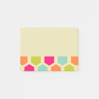 Formes d'hexagone en Motif de couleurs Vintages