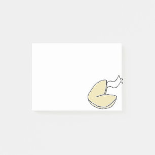 Post-it® Fortune Cookie Lucky Chinese Food Cartoon