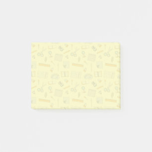 Post-it® Fournitures scolaires colorées Motif