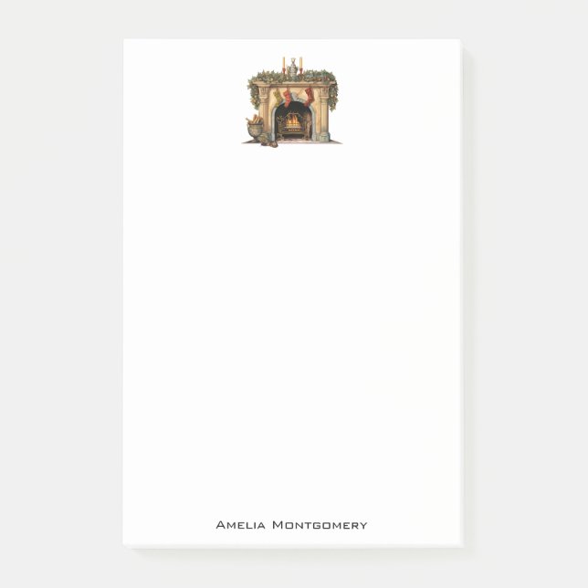 Post-it® Foyer victorien cosy Noël (Devant)