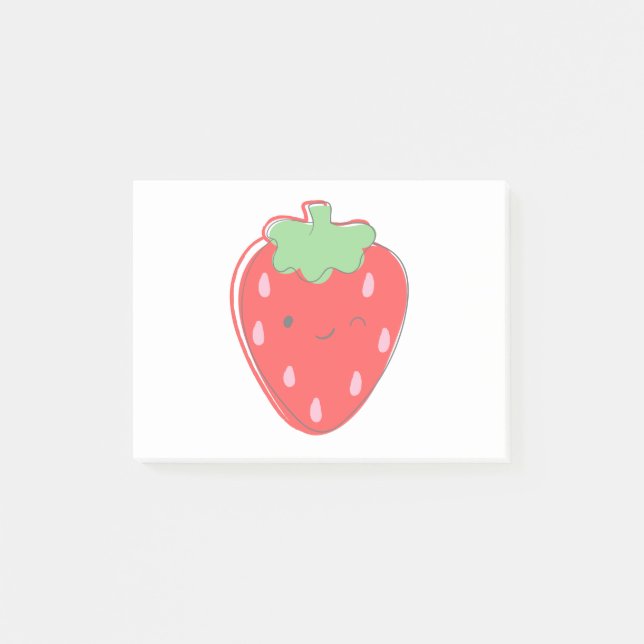 Post-it® Fraise Wink (Devant)
