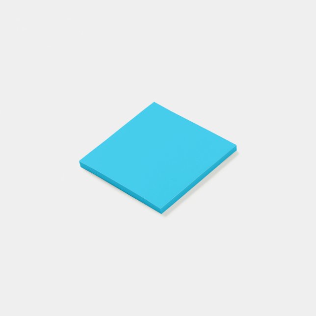 Post-it® Framboise bleue (couleur solide)  (Incliné)