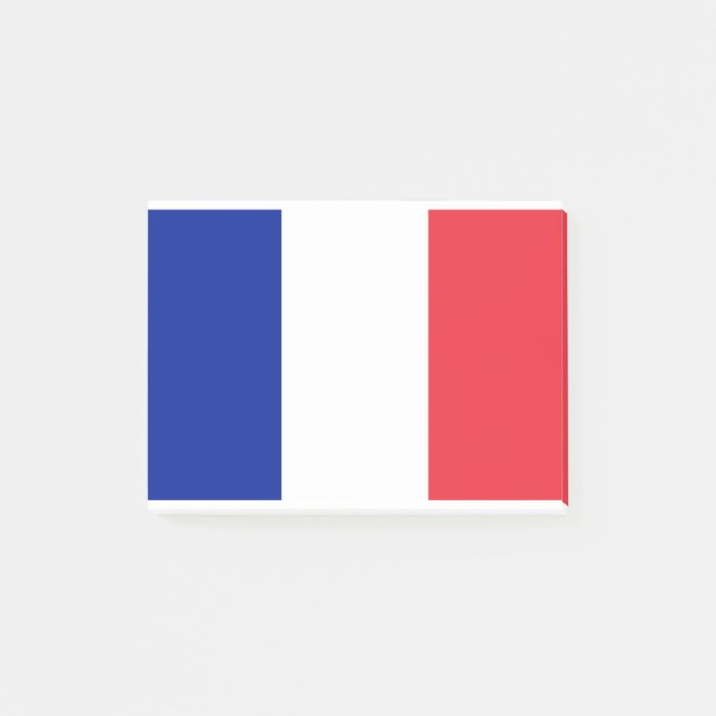 Post-it® Française - Drapeau France (Devant)