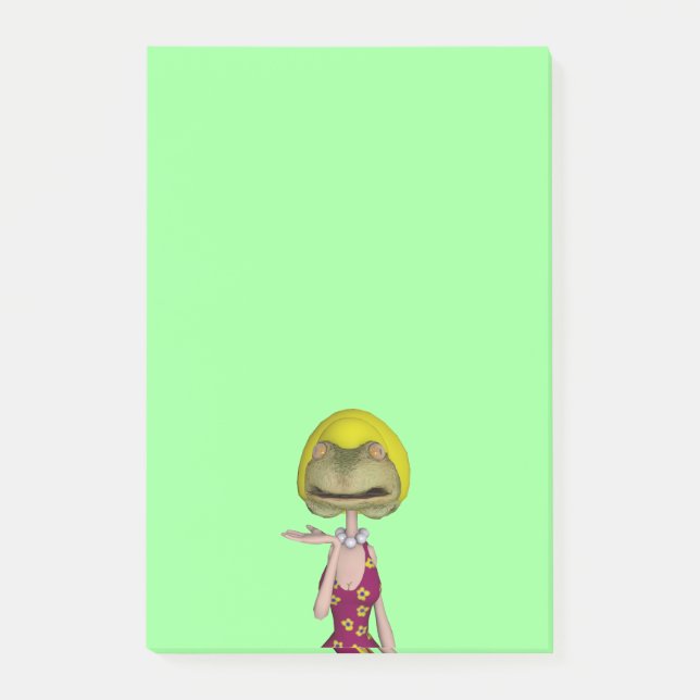 Post-it® frogface blonde fille (Devant)