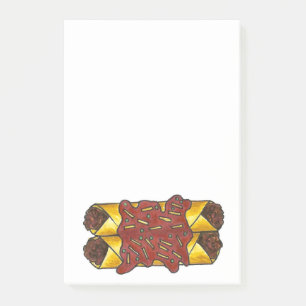 Post-it® Fromage au haricot noir Enchilada Enchiladas Poste
