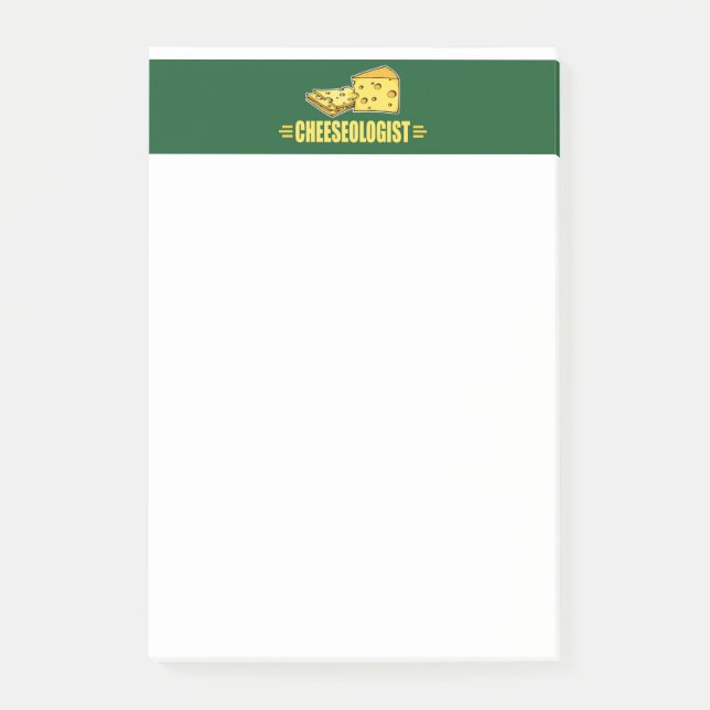 Post-it® Fromage drôle CHEESEOLOGISTE (Devant)