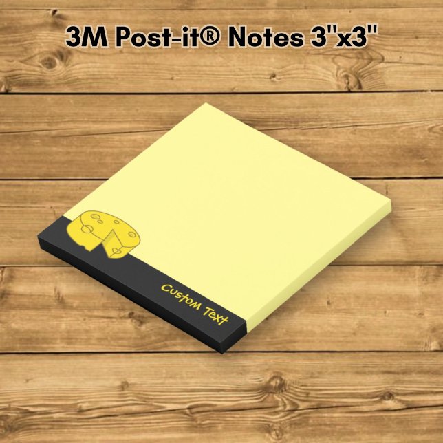 Post-it® Fromage jaune (Créateur téléchargé)