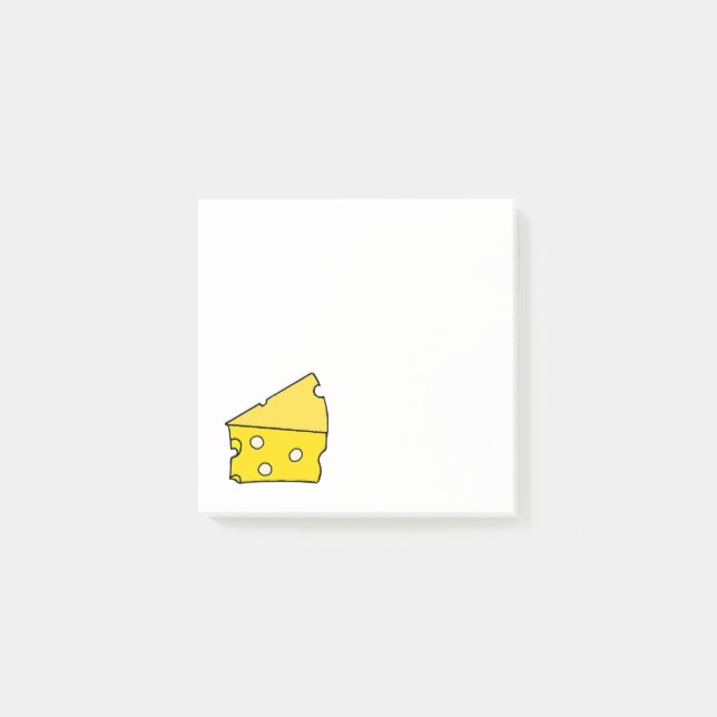 Post-it® Fromage jaune (Devant)