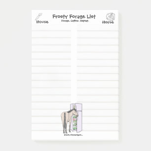 Post-it® Frosty Forage House Pense-bêtes pour chevaux
