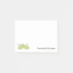 Post-it® Fruit aux Limes mignonnes du bureau de
