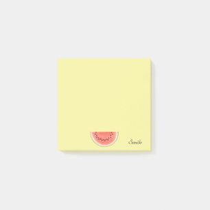 Post-it® Fruit de pastèque personnalisé sur jaune